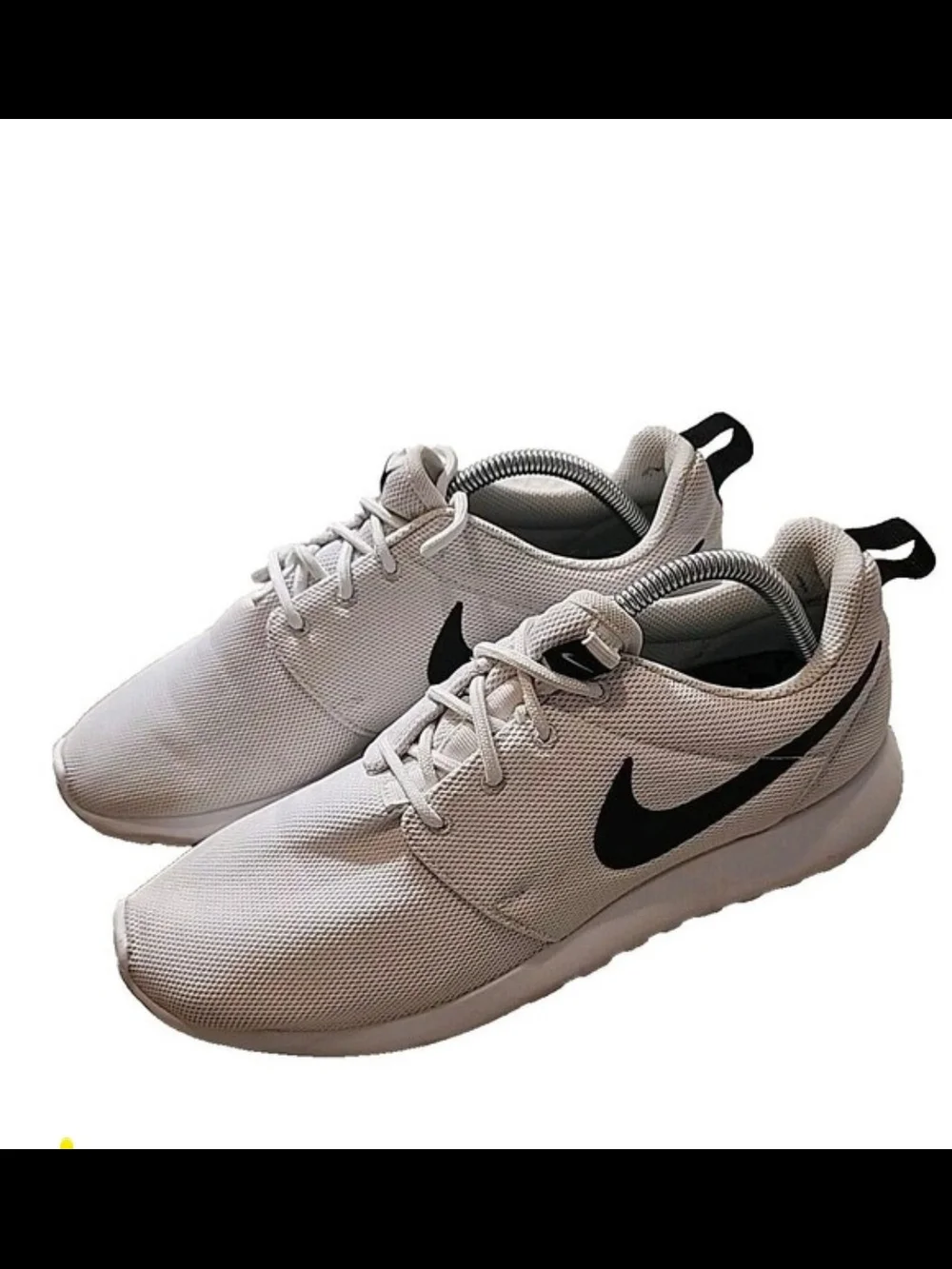 Nike White and Black Running Shoes